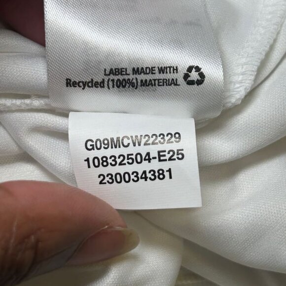 Bar III Dress Sleeveless Cut‎ Floral Lace Design Soft Breathable White W Medium - Picture 13 of 13